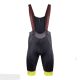 Šortai dviratininko Nalini BAS COLOR BIB BLACK /NEON YELLOW L