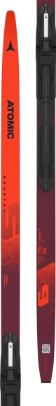 ATOMIC lygumų slidės su apkaustais Redster S9 Carbon JR Shift w/PL Shift In SK 155cm