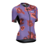 Dviratininko marškinėliai moterims  NW FORCE EVO WOMEN JERSEY SHORT SLEEVE-Dark purple/Radred-L