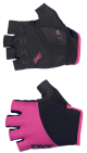Pirštinės dviratininko moterims NW FAST WOMAN  SHORT FINGER GLOVE S BLACK/FUCHSIA
