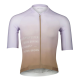 Marškinėliai dviratininko POC M's Pristine Print Jersey LRG Gradient Jasper Brown/Purple Quartz