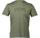 Marškinėliai slidinėjimo vyrams POC Tee LRG Epidote green