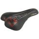 Balnelis VELO Plush Gel D1, 254 x 173 mm, black, satin steel rail, printing Velo logo, w/gel, w/o cla