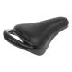 Balnelis saddle for children, M-WAVE; w/handle, 207 x 135 mm, w/clamp, black