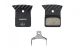 Kaladėlės stabdžių Disc Brake Pad Set Resin L05A incl Spring/Split Pin in 1 pair