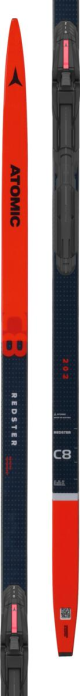 ATOMIC lygumų slidės su apkaustais Redster C8 Hard SH w/PL Shift CL