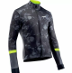 Striukė dviratininko Northwave  BLADE JACKET M camo/black fluo yellow