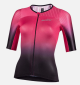 Marškinėliai dviratininko moteriški Nalini BAS LADY ERGO FIT J BLACK / FUCHSIA M