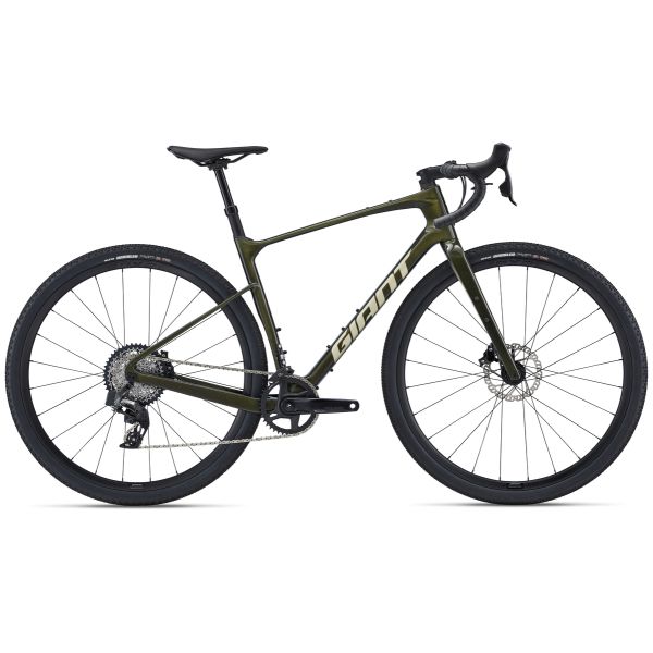 Dviratis žvyro GIANT Revolt Advanced 1 Phantom Green S dydis