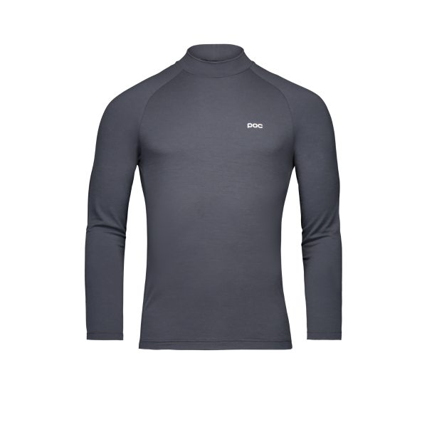 Marškinėliai slidininko vyriški POC Layer Merino Mock Neck Jersey 