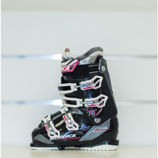 Batai kalnų slidinėjimo moteriški  Nordica Cruise black/pink 75W 40.5