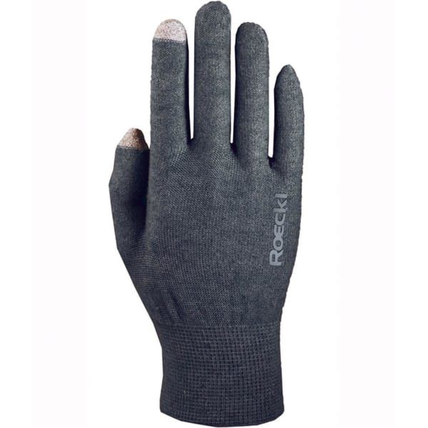 Pirštinės slidinėjimo vidinės Roeckl Kapela L/8.0 anthrazite melange