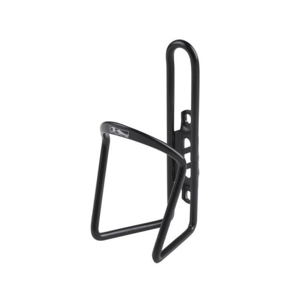 Laikiklis gertuvės bottle cage, alloy, black, 6 mm, with embossed M-Wave logo