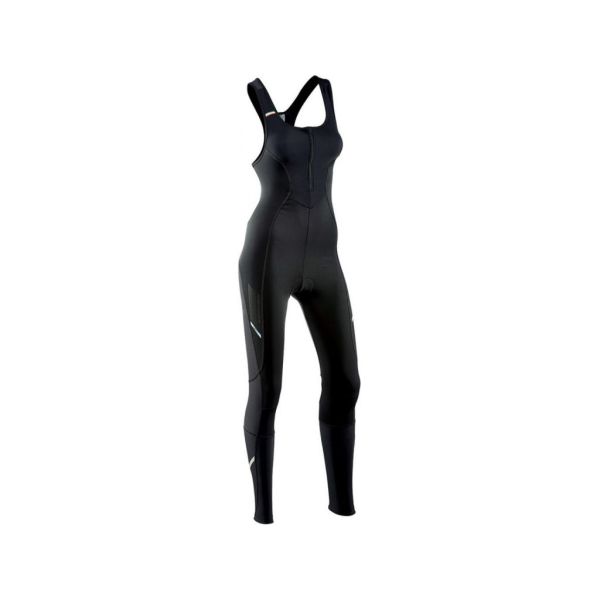 Dviratininko kelnės moteriškos Northwave SWIFT BIBTIGHT SELECTIVE PROTECTION L black