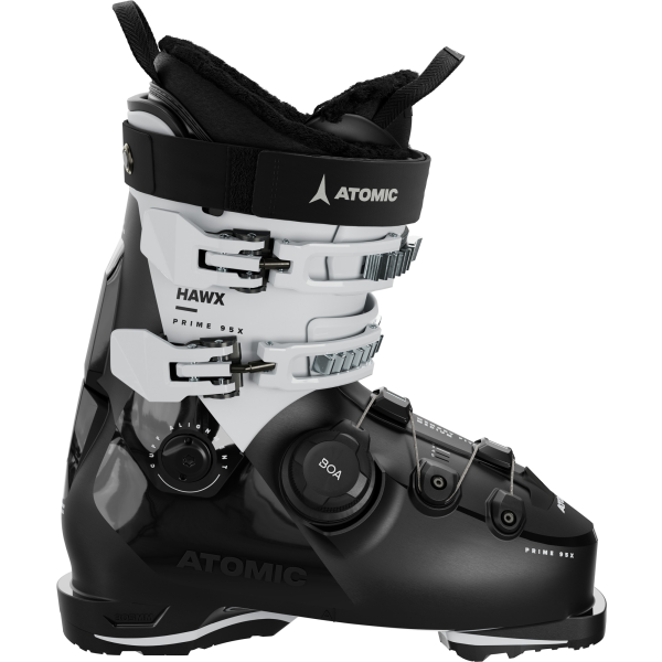 ATOMIC slidinėjimo batai Hawx Prime 95 X BOA W GW juodi/balti