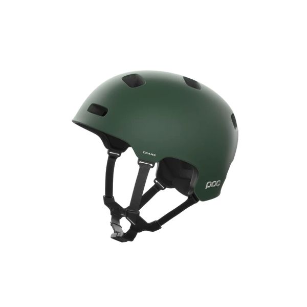 Šalmas dviratiininko POC Crane MIPS LRG Epidote Green Matt