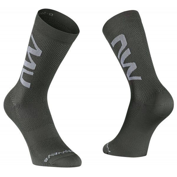 Dviratininko kojinės Northwave EXTREME AIR SOCK M GREY/BLACK