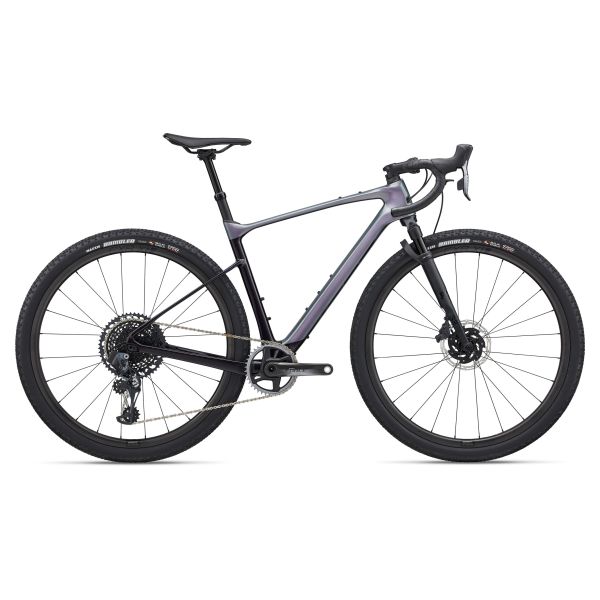 Dviratis žvyro GIANT Revolt X Advanced Pro 0-Airglow/BlackCurrant-XL