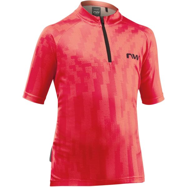 Dviratininko marškinėliai vaikiški NW Force Evo Junior Jersey