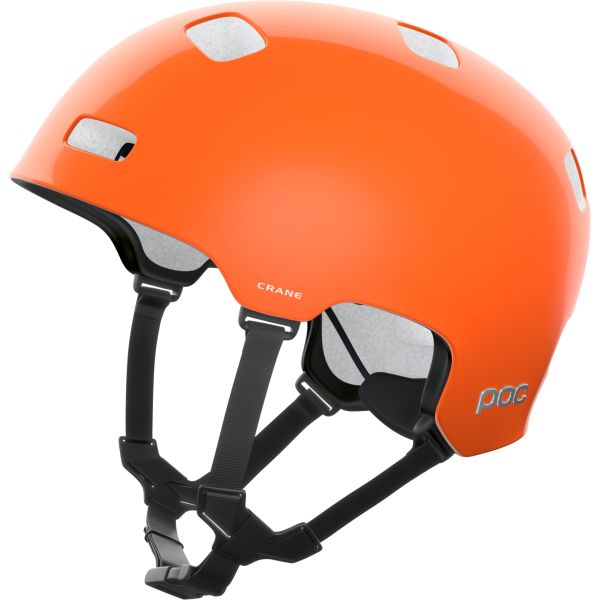 Šalmas dviratiininko POC Crane MIPS MED Fluorescent Orange