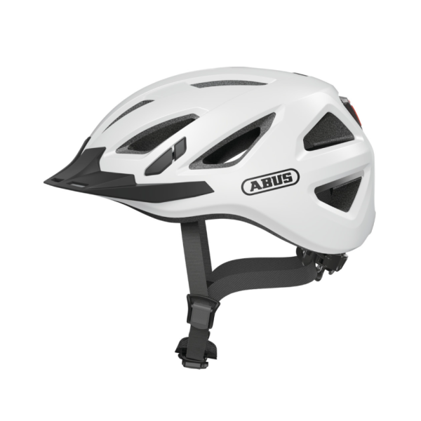 Šalmas dviratininko ABUS Urban-I 3.0 polar white XL 61-65 cm